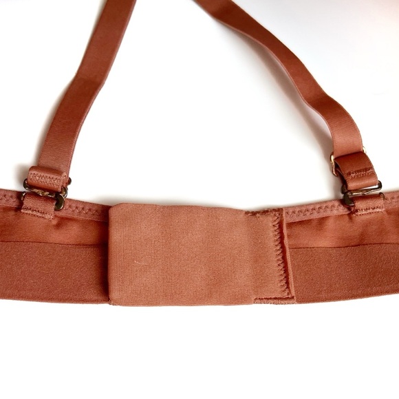 Aerie Real Me Terracotta Wireless Bra Size 36C - Picture 4 of 5